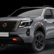 Beefy 2021 Nissan Navara Pro-4X that kinda looks like the new Frontier, maybe.